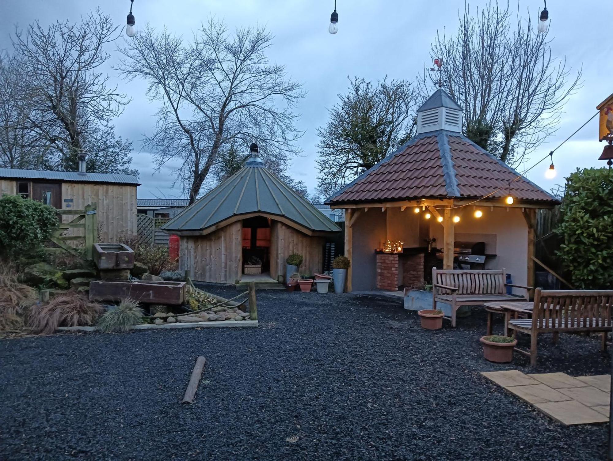 Lucker Mill Shepherds Huts Exterior foto