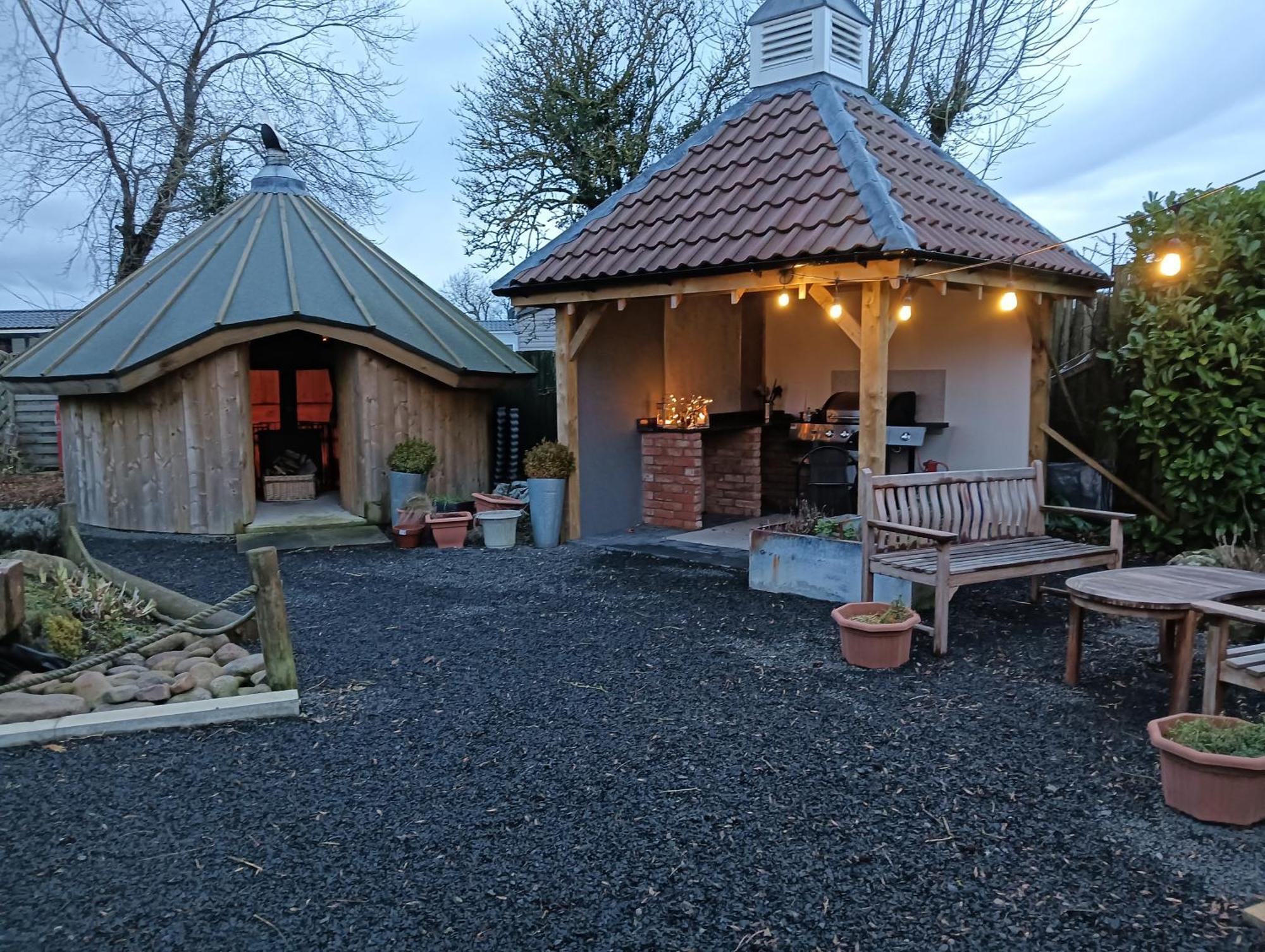 Lucker Mill Shepherds Huts Exterior foto